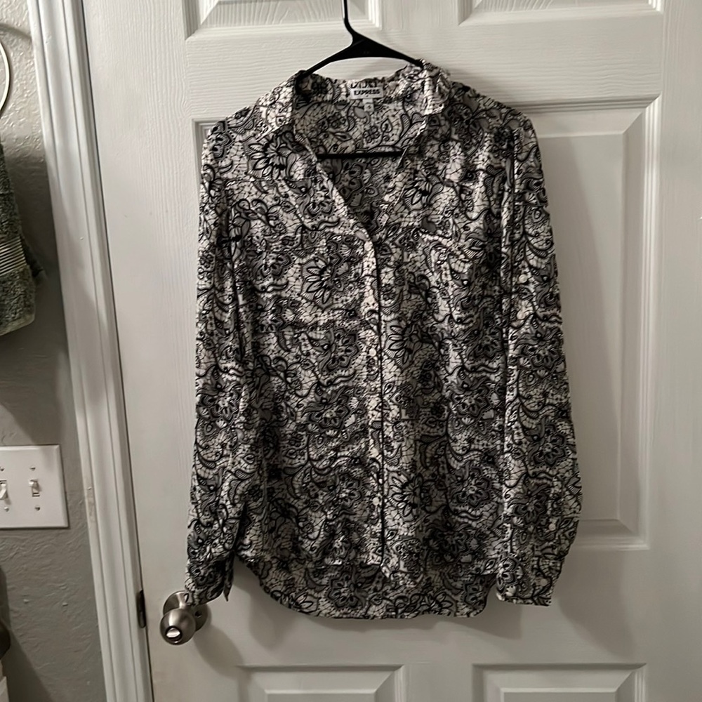 Express medium Portofino button down